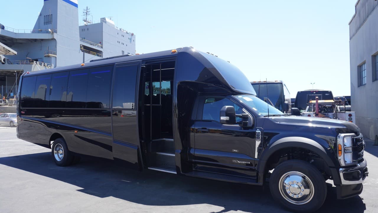 Ambassador Buses 19-passenger executive shuttle bus